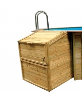 LOCAL TECNICO DE MADERA PARA FILTRACION 133 CM
