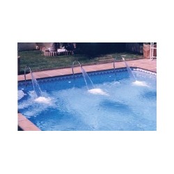 SIN INSTALACION !!! CASCADA POOL SPA KIT QP