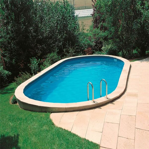 (500X300X150 ESPECIAL PARA ENTERRAR  REF. PEOV5059) PISCINA SOLA GRE OVALADA ESPECIAL PARA ENTERRAR.